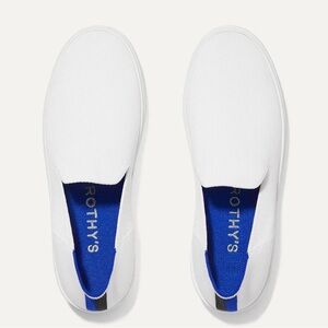 Rothy's White and Blue Women's Sneakers